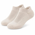 Chaussettes basses 39-42 en maille écru respirantes style sport